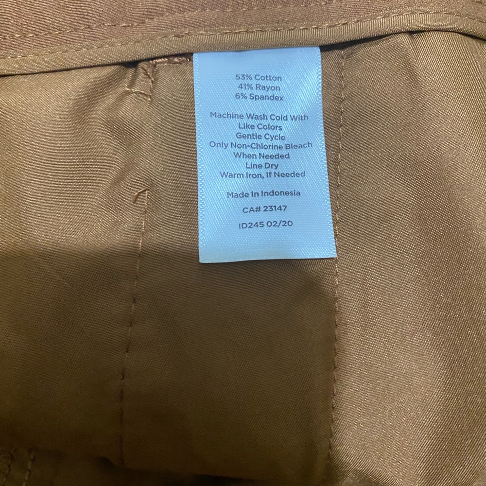 TALBOTS NEWPORT PANT - Picture 6 of 6